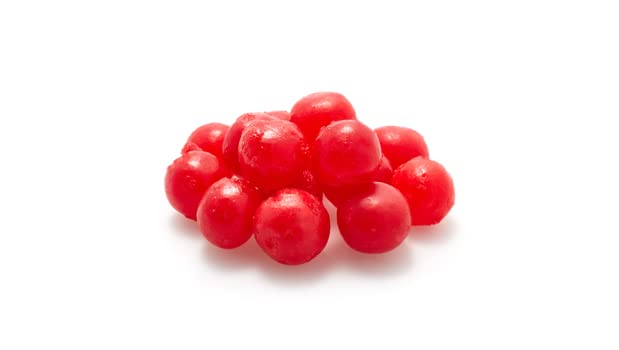 Yupik Sour Cherry Candies, 2.2 lb (35.2 oz), Cherry-Flavored Balls, Sweet & Tart, Chewy Red Gummies, Fun Treat, Sweet Candy, Delicious Snack, Ideal for Gifting, Holidays & Decorating