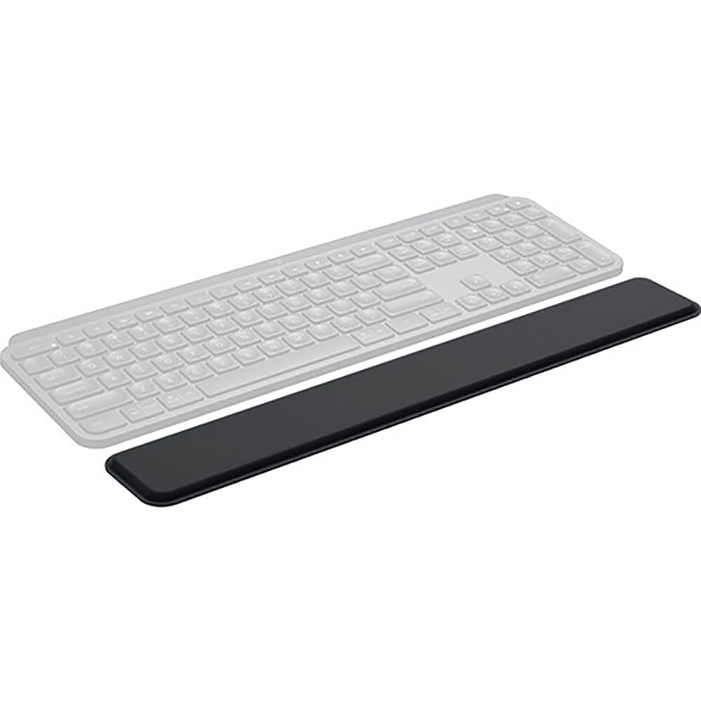 Logitech MX Palm Rest for MX Keys, Premium, No-Slip Support for Hours of Comfortable Typing, Black
