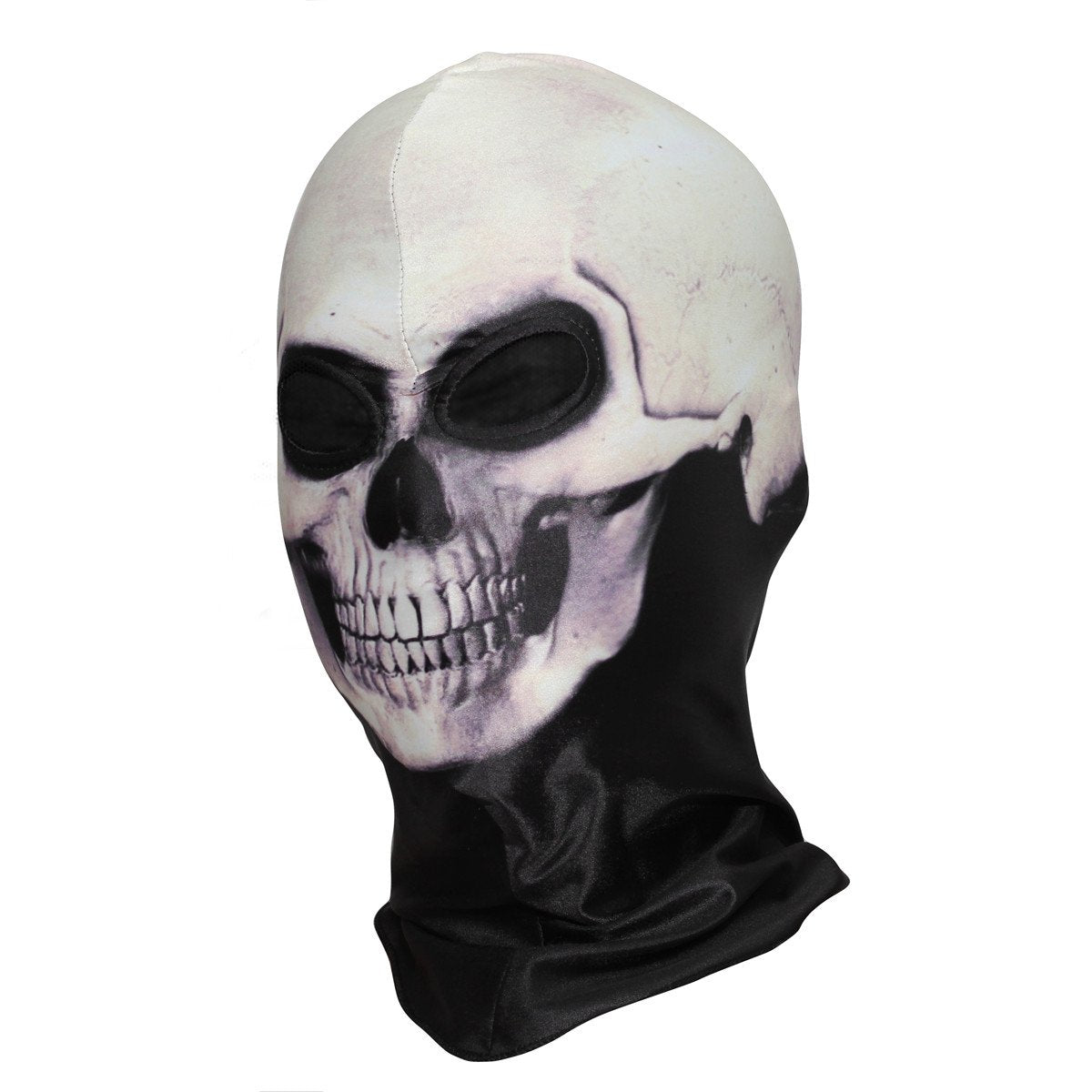 WTACTFUL 3D Skeleton Lycra Masks Scary Skull Balaclavas Ghost Headwear Bone Cosply Costume Halloween Party Ski Full Face Mask
