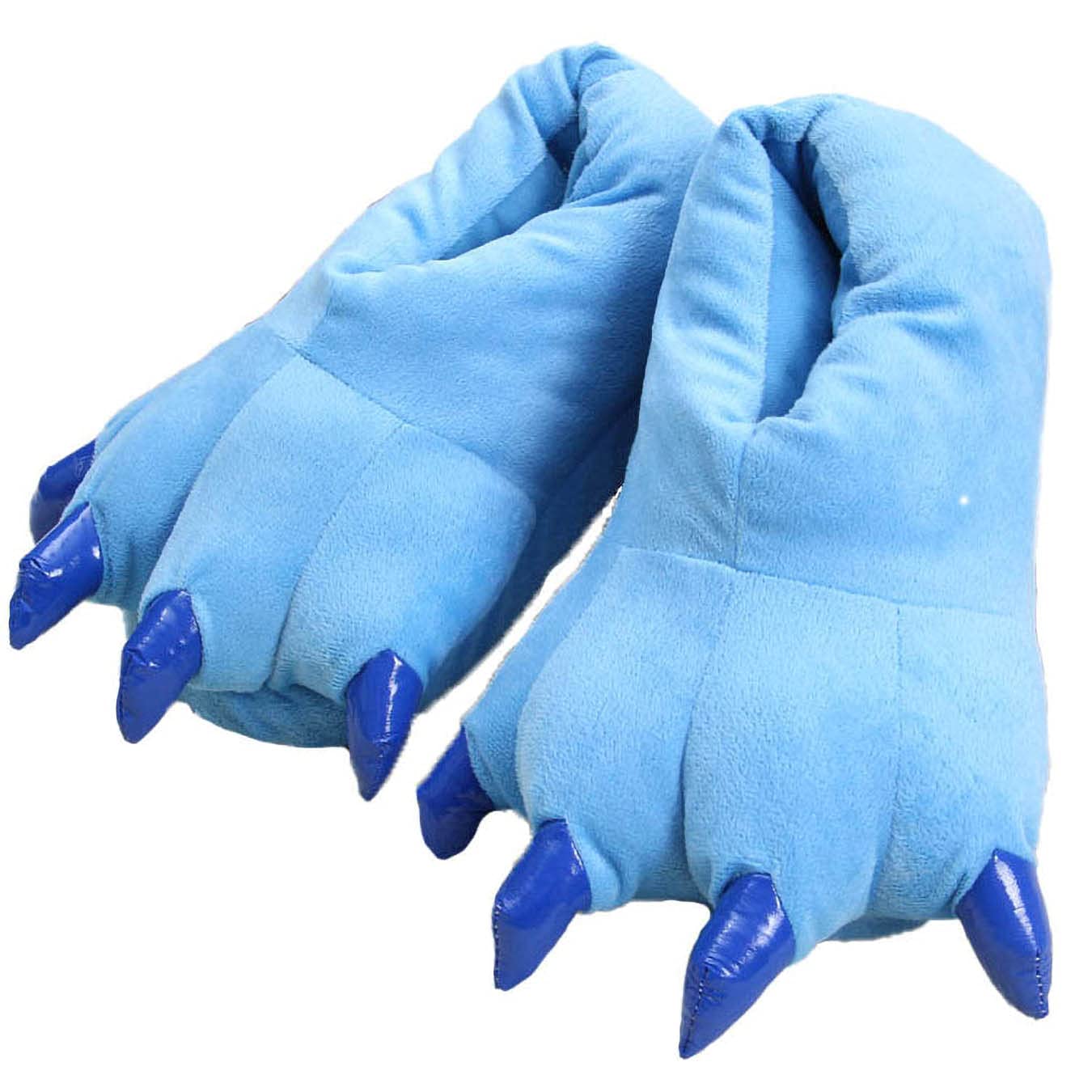 YUNZLAN Unisex Monster Feet Slippers Soft Dino Slippers Animal Claw Paw Shoes for Men Women Boy Girl Home Halloween Party Cosplay Costume Footwear