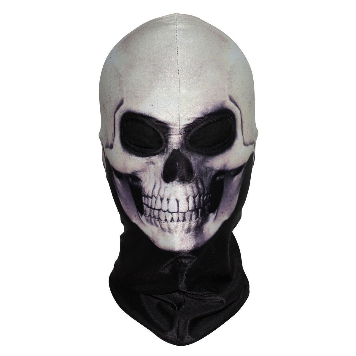 WTACTFUL 3D Skeleton Lycra Masks Scary Skull Balaclavas Ghost Headwear Bone Cosply Costume Halloween Party Ski Full Face Mask