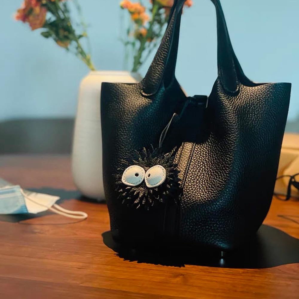 YUEAALK Cute Bag Charms Purse Charm Gift for Women Girl - Car keyrings leather handbags -Fashion Birthday Presents for Woman