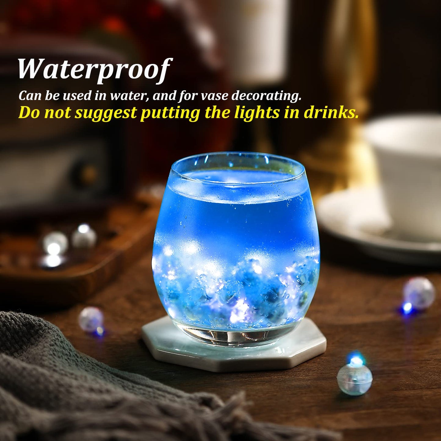 ZGWJ 100PCs Mini Led Lights for Paper Lantern, Led Balloons Light up Balloons for Neon Party Lights Easter Eggs Christmas Halloween Birthday Party Wedding Decoration