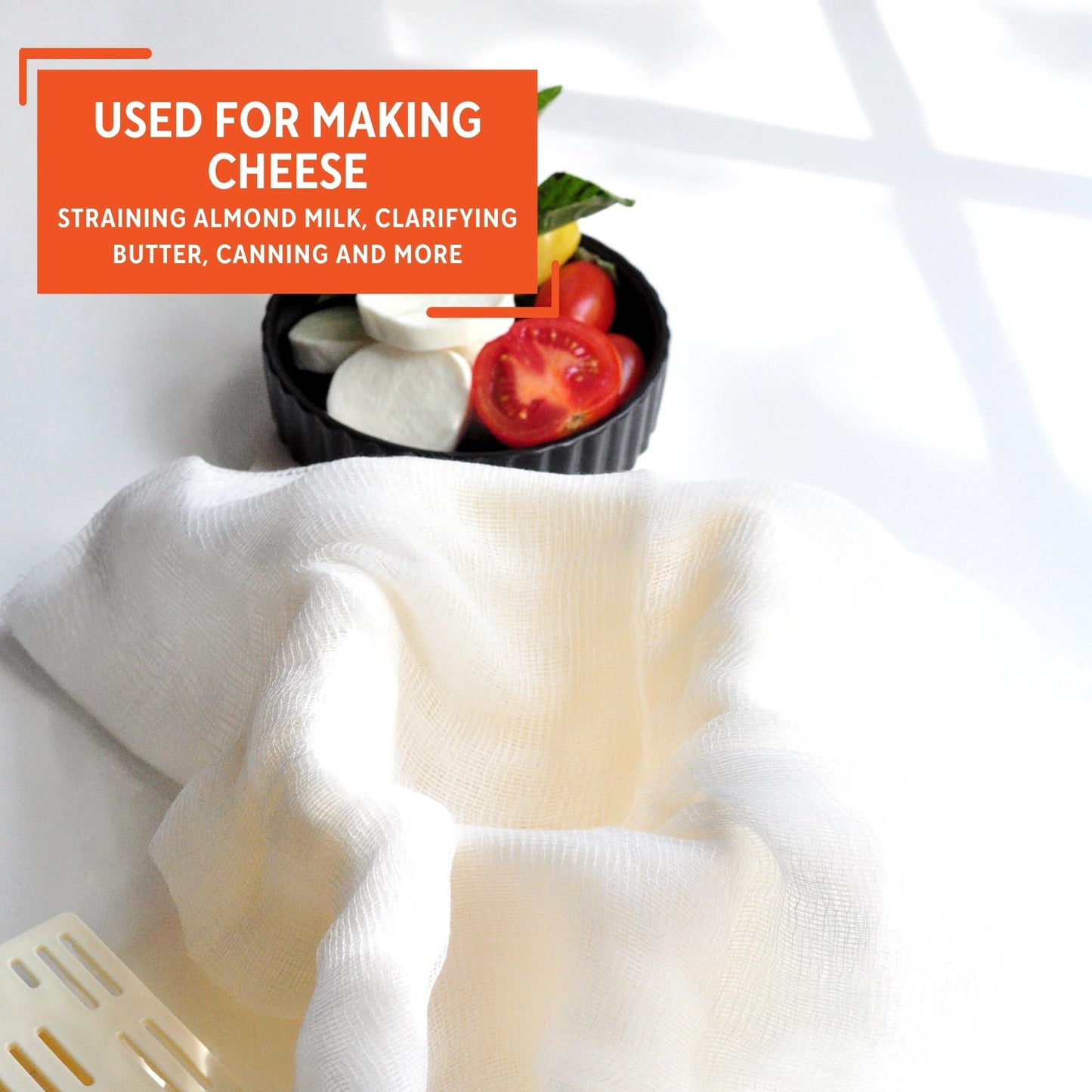 IMUSA Cotton Cheesecloth, White