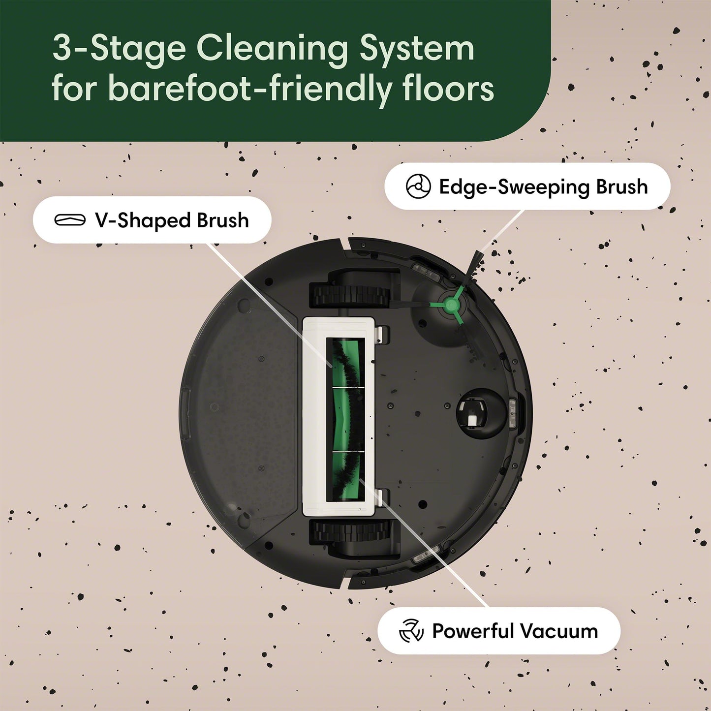 iRobot Roomba Vacuum 2 Essential Robot with AutoEmpty Dock, 3 Suction Levels, Latest Floor Tracking Sensors, and Compact Design (Black)