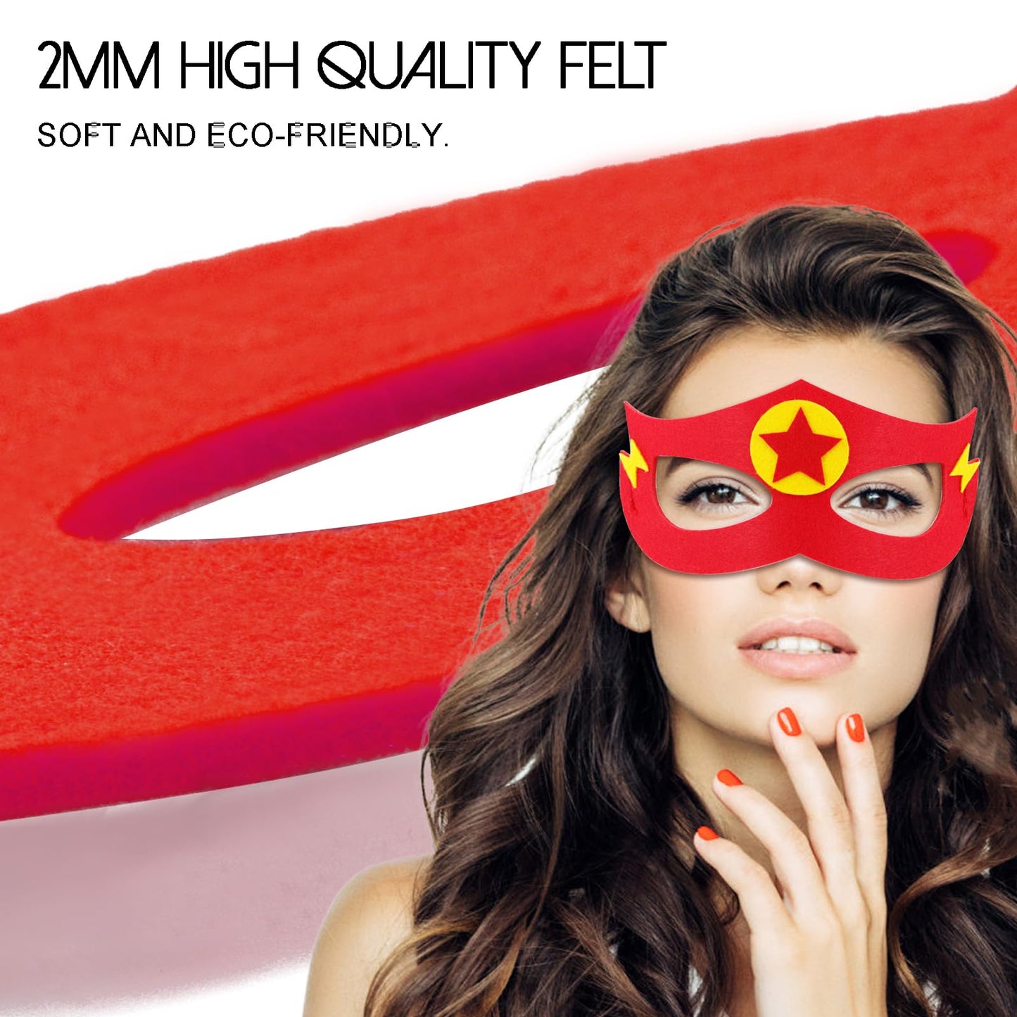 iROLEWIN Superhero Capes for Adults Masks 4 Pack Group Super-Hero Costumes as Women Men Halloween Dress Up Family Party Gifts