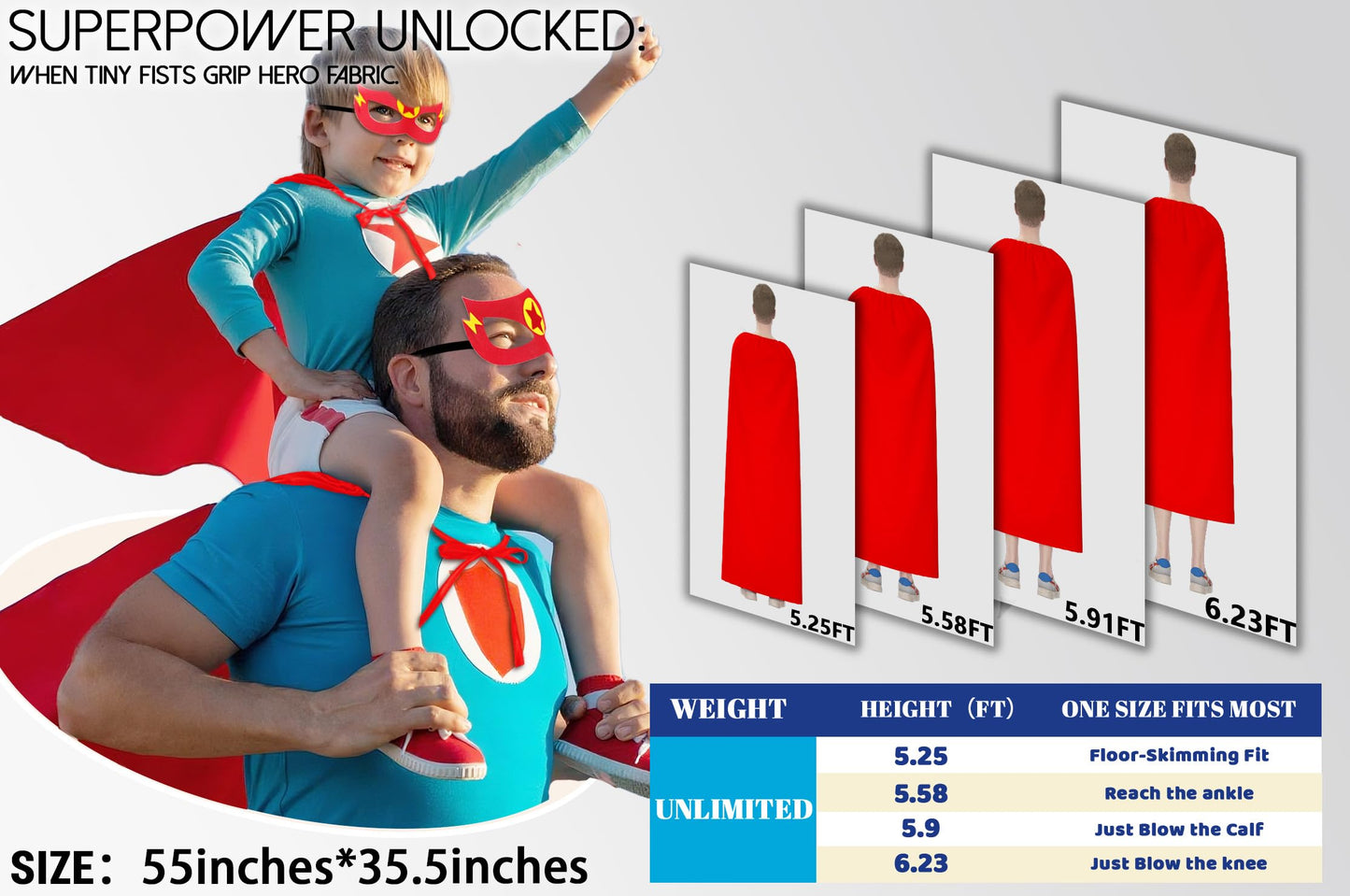 iROLEWIN Superhero Capes for Adults Masks 4 Pack Group Super-Hero Costumes as Women Men Halloween Dress Up Family Party Gifts