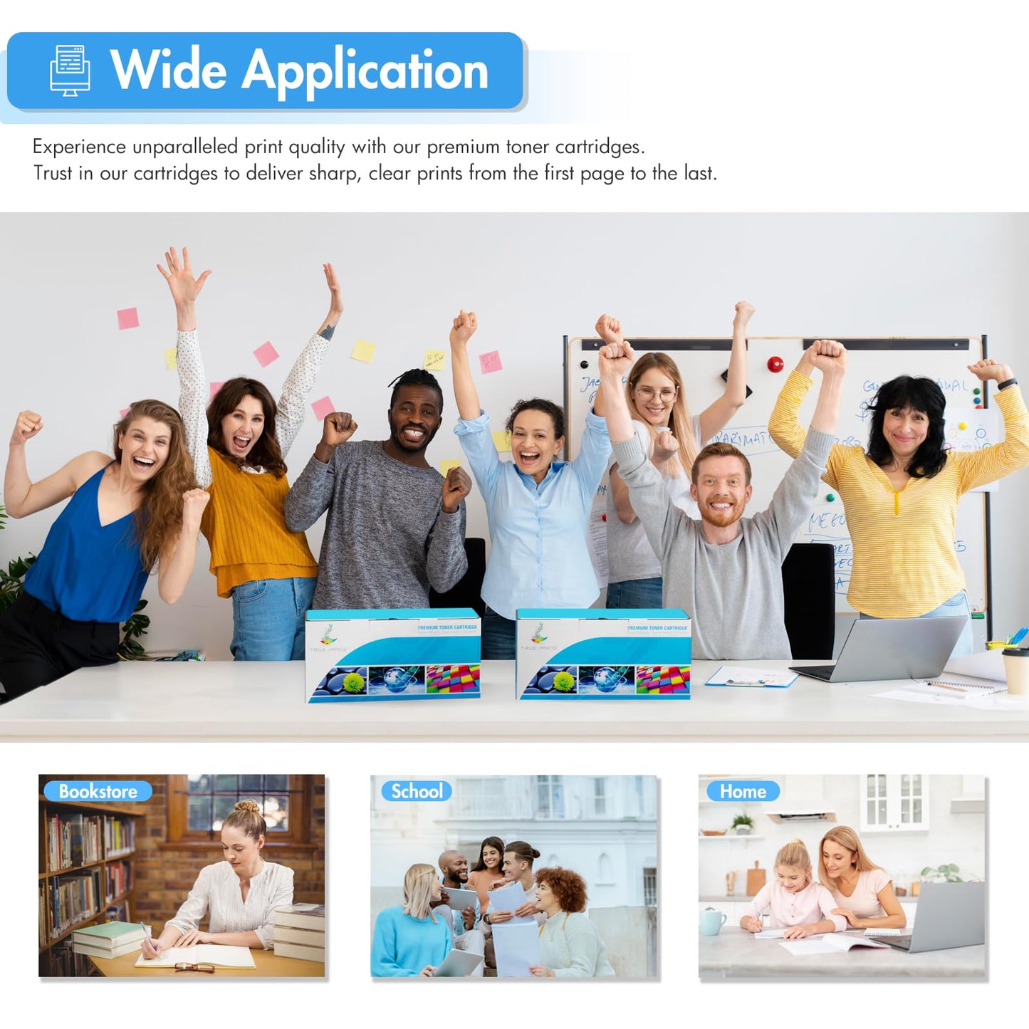 206A Toner Cartridges 4 Pack: M283fdw 206X Set Compatible Replacement for HP 206A 206X Color Laserjet Pro MFP M283fdw M283cdw M255dw M283 M255 Printer High Yield Ink (Black Cyan Yellow Magenta)