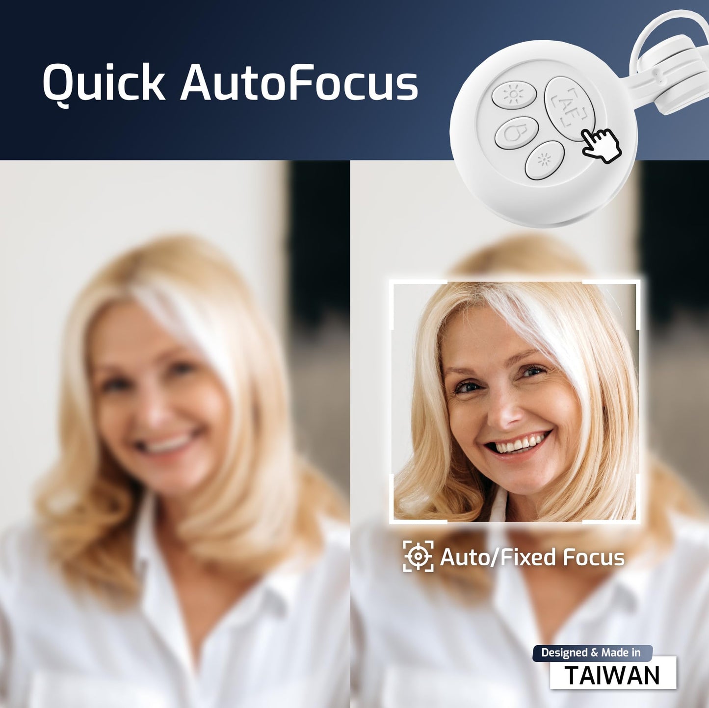 INSWAN INS-1 USB Document Camera — 8MP Ultra HD, Auto Focus, LED , Built-in Mic, Windows, Mac, iPad, Chromebook Compatible for Distance Learning, Remote Teaching, Web Conferencing, Live Demo