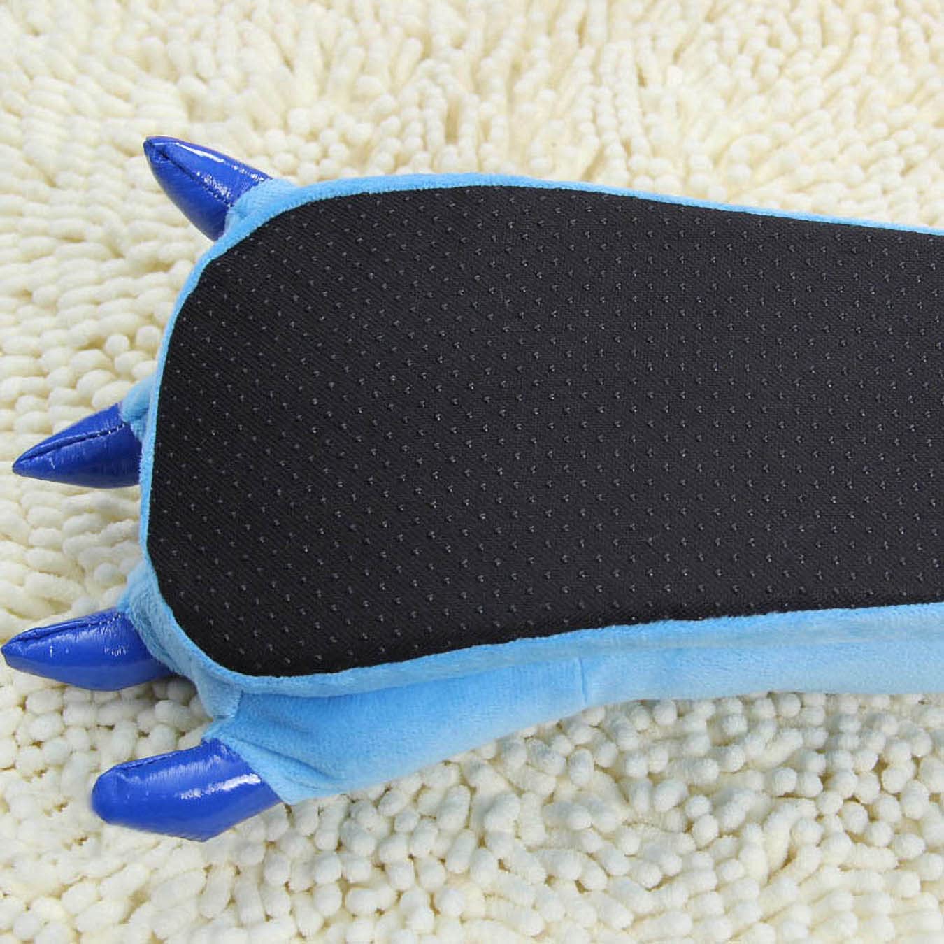 YUNZLAN Unisex Monster Feet Slippers Soft Dino Slippers Animal Claw Paw Shoes for Men Women Boy Girl Home Halloween Party Cosplay Costume Footwear
