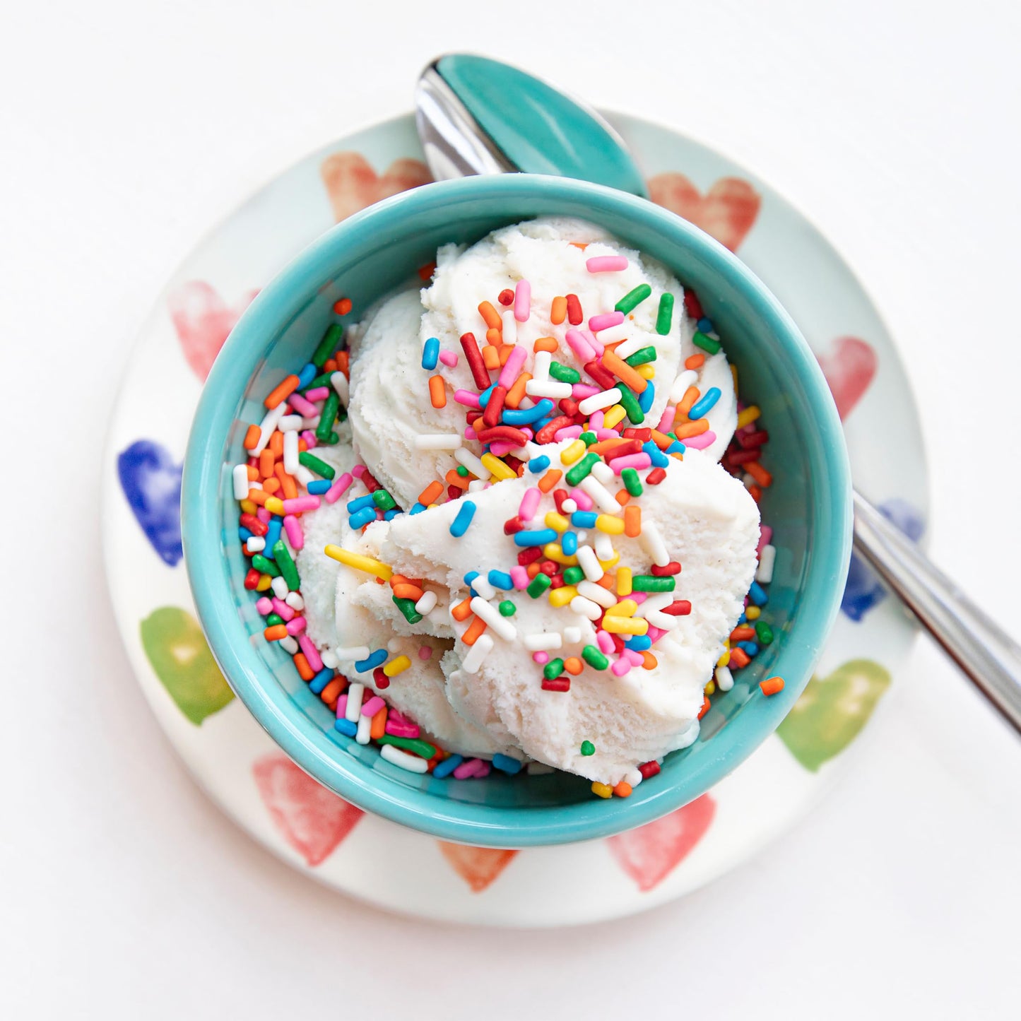 Yupik Rainbow Sprinkles, 2.2 lb (35.2 oz), Low Sugar, Cholesterol-Free, Sodium-Free, Kosher, Ideal for Baking, and Decorating Ice Cream, Cakes, Cookies, Cupcakes, and Donuts
