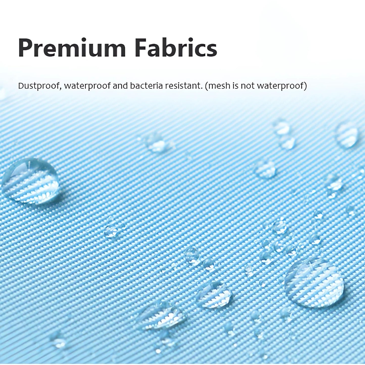 LANSKLBD 8 Set Packing Cubes for Suitcases Travel Luggage Packing Organizers,Travel Essentials Accessories Luggage Organizer with Shoe Bag Tioletry/Laundry Bag (light blue)