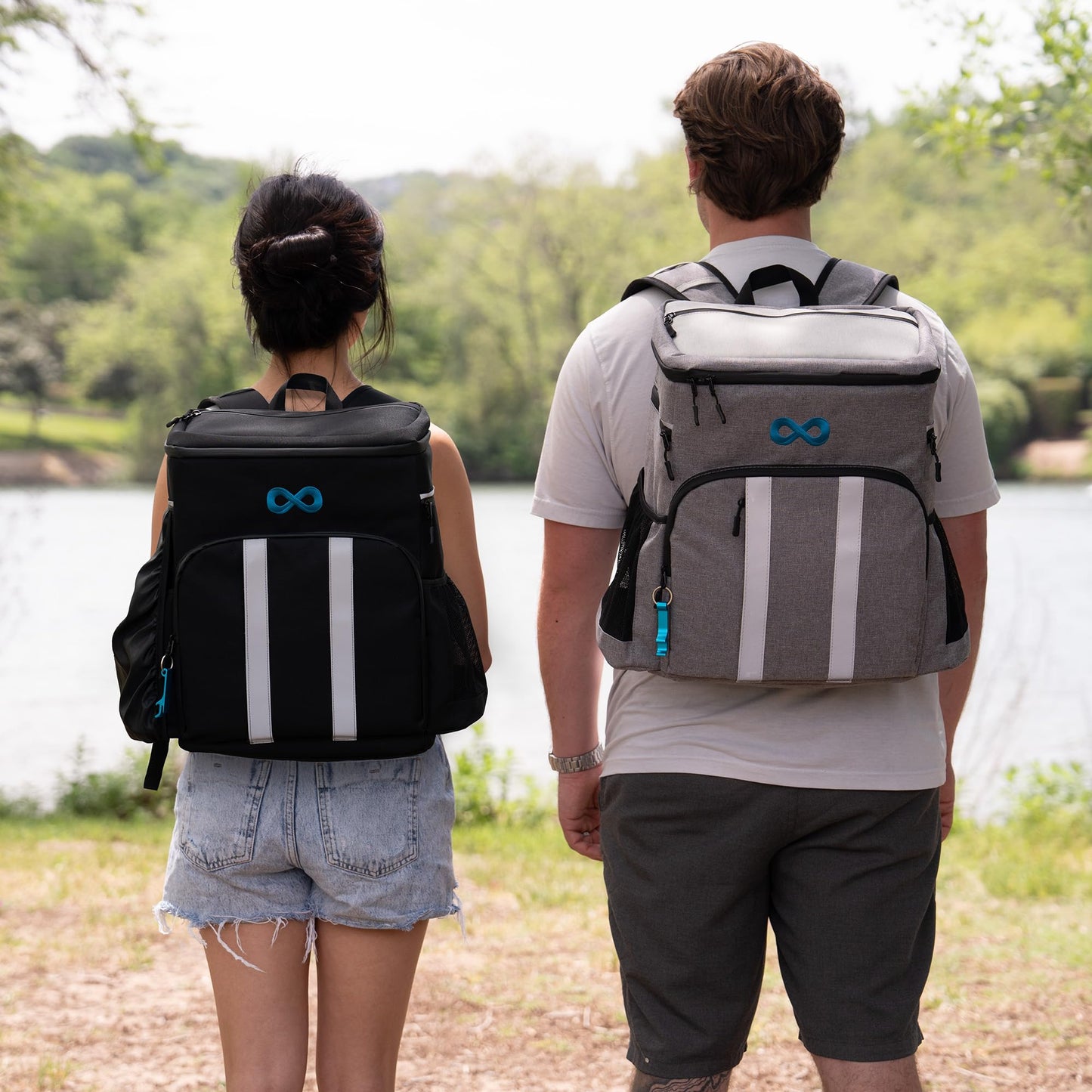 Insulated Backpack Cooler - 54 Cans, 24 Hour Cooling, Wider Straps, Lightweight Leak Proof Liner, Portable Cooler Backpack Bag for Men Women Beach Picnic Travel Lunch Camping - Everlasting Comfort