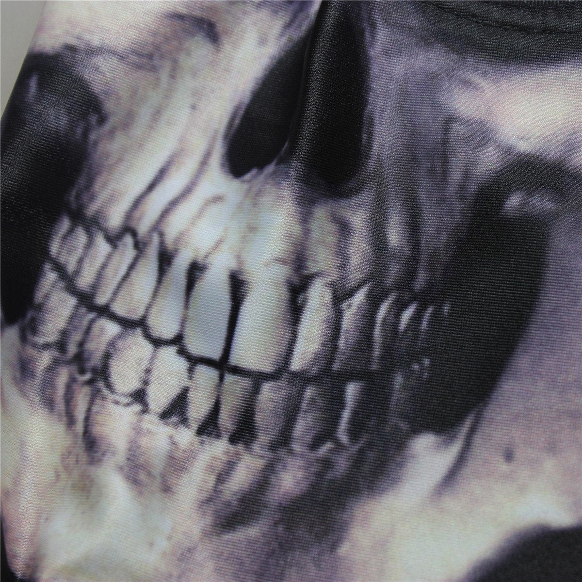 WTACTFUL 3D Skeleton Lycra Masks Scary Skull Balaclavas Ghost Headwear Bone Cosply Costume Halloween Party Ski Full Face Mask