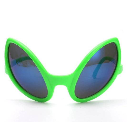 Yilistore Novelty Alien Glasses for Halloween Party Accessories, Alien Costume Accessories Eyeglasses with Deluxe Gift Glassesbox