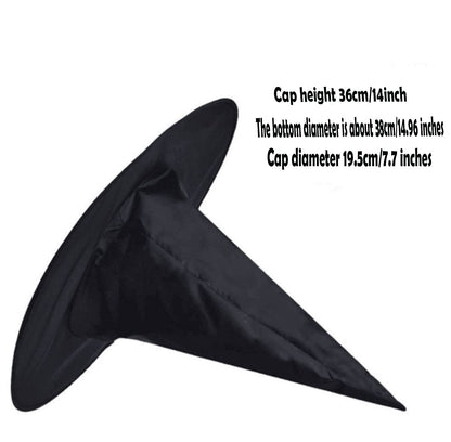 zengxiaoyun 5Pcs Witches Hat,Halloween Witches Hats Decor,For Decoration Of Large Halloween Party Supplies