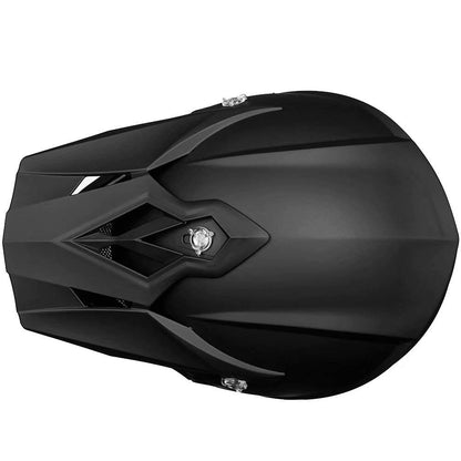ILM Adult Dirt Bike Helmets Motocross ATV Dirtbike BMX MX Offroad Full Face Motorcycle Helmet, DOT Approved Model 128S (Matte Black, Adult-XLarge)