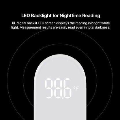 iHealth No-Touch Forehead Thermometer for Adults, Kids, Babies - FSA HSA Eligible, 3 Ultra-Sensitive Sensors, Quiet Vibration Feedback, Digital Large LED Digits, Easy to Use for Home & Nurses, PT3