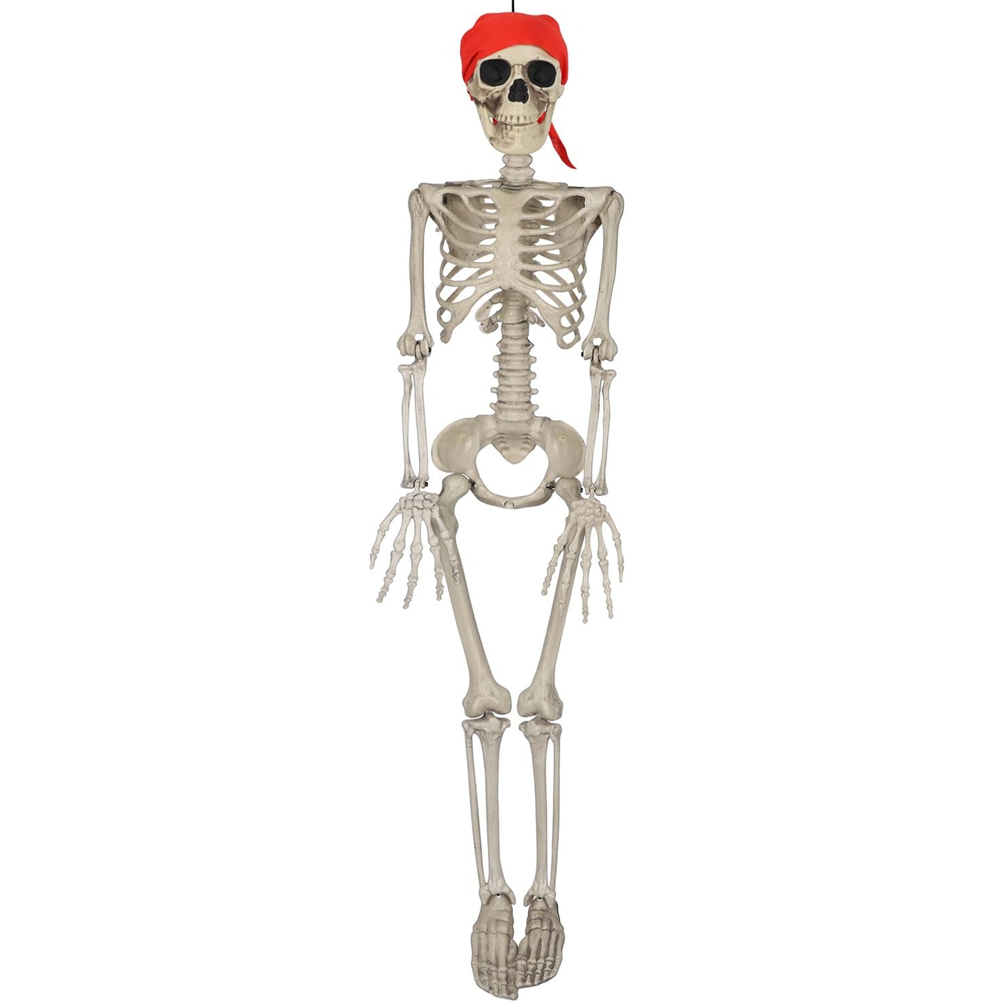 yosager 3ft/90cm Halloween Skeleton, Full Body Skeleton, Life Size Human Bones Pose-N-Stay Realistic with Adjustable Joints, Pose Skeleton Prop, Haunted House Decor