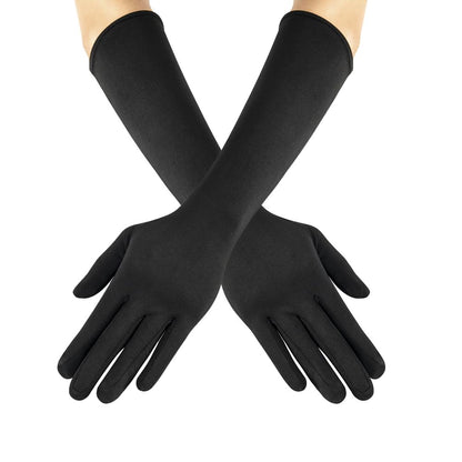 Xiao Cheng Ming Zhu Long Finger Claw Gloves Black paw gloves, scary vampire witch demon crow Halloween Cat nail rings Cosplay costume accessories For women costume (gloves & 10pcs claws)