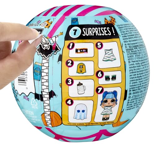 LOL Surprise Surprise Spooky Party Tots Glitter Ghost, Toy Gift Girls Age 3+