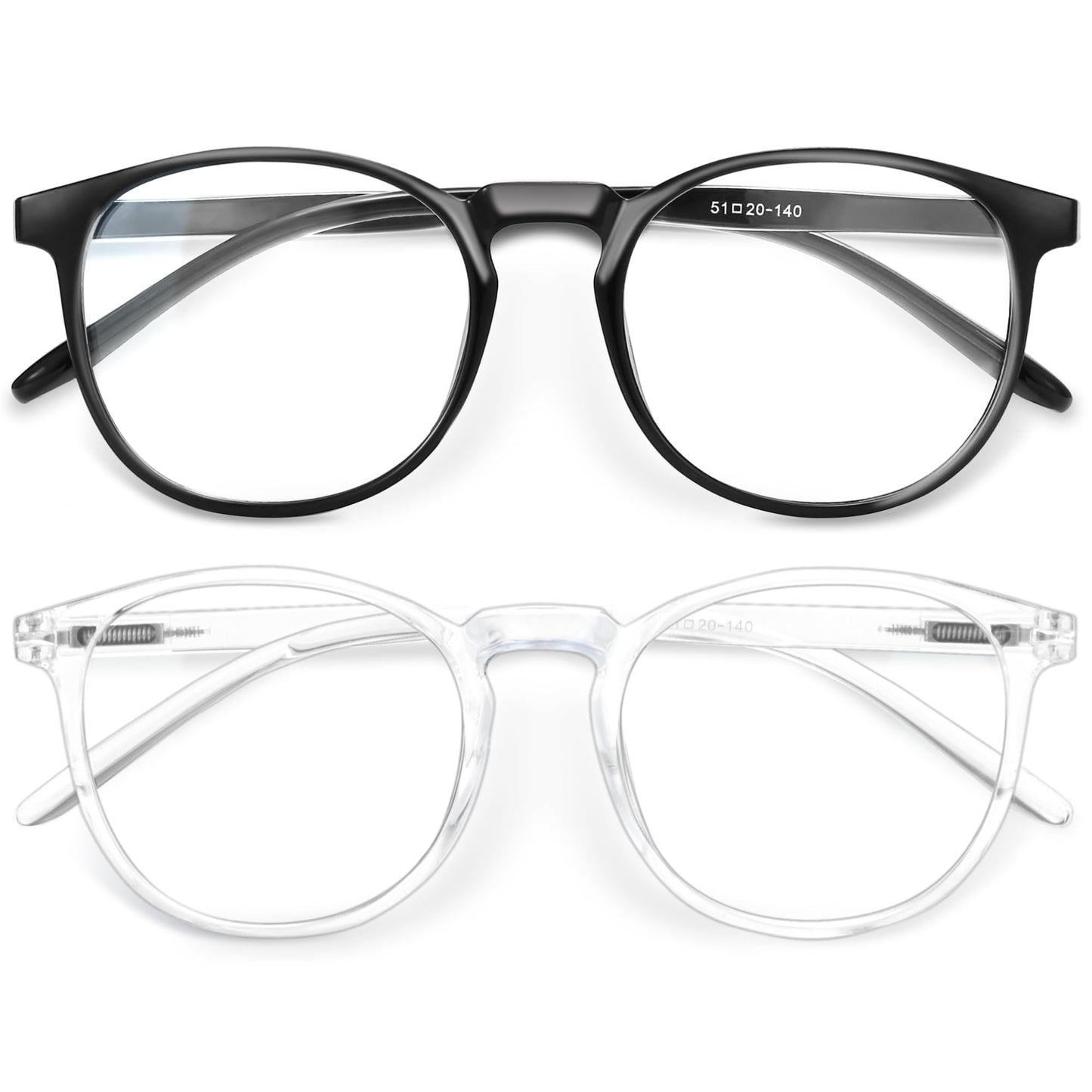 IBOANN Blue Light Glasses for Woman/Men, Fashion Blue Light Glasses Men, Fake Glasses for Computer Eye Strain