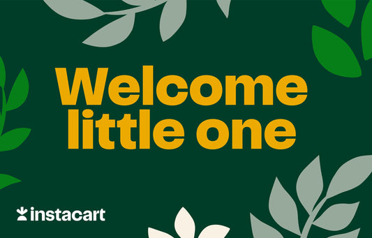 Instacart Welcome Baby eGift Card