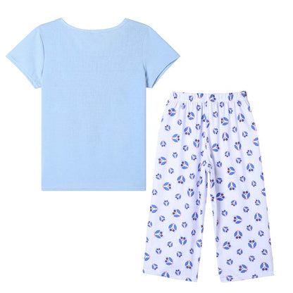 YIJIU Pajamas for Women Cute Owl Print Warm Sleepwear Two Piece Pajama Set, Owl, XXX-Large