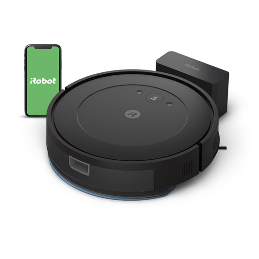 iRobot Roomba Robot Vacuum and Mop Combo (Y0140) - Vacuums and mops, Easy to use, Power-Lifting Suction, Multi-Surface Cleaning, Smart Navigation Cleans in Neat Rows, Self-Charging, Works with Alexa