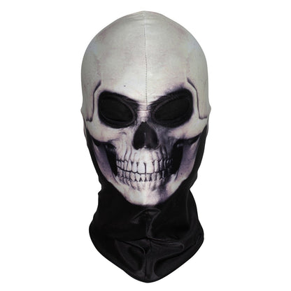WTACTFUL 3D Skeleton Lycra Masks Scary Skull Balaclavas Ghost Headwear Bone Cosply Costume Halloween Party Ski Full Face Mask