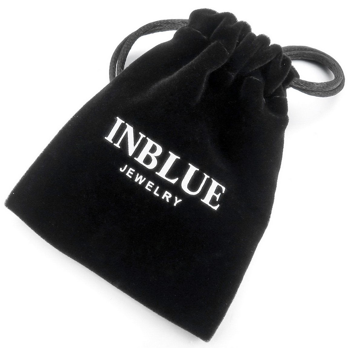 INBLUE 8mm Wide 316L Stainless Steel Bracelet Byzantine Link Chain Bracelet for Men Women Water Resistance (Color - Silver, Length - 9.0 Inch)