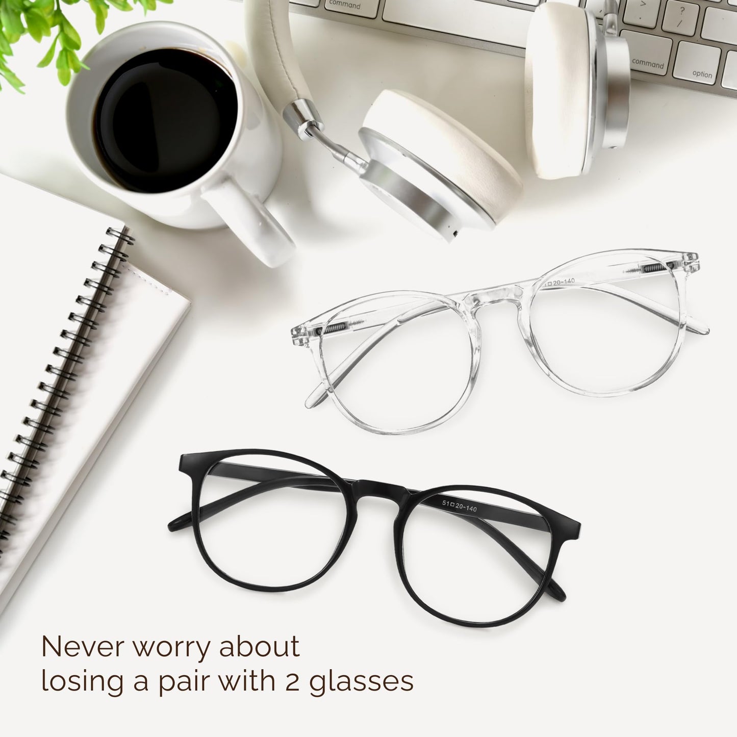 IBOANN Blue Light Glasses for Woman/Men, Fashion Blue Light Glasses Men, Fake Glasses for Computer Eye Strain