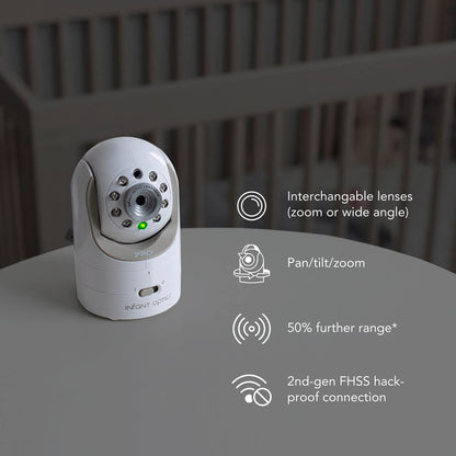 Infant Optics DXR-8 PRO Add-on Camera (Not Compatible with DXR-8), White