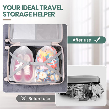 23 Pack Shoe Bags for Travel, 11.8" x 15.7" Waterproof Travel Shoe Bags for Packing,Large Travel Bag for Shoes, Storage Bags Travel Essentials Men for and Women