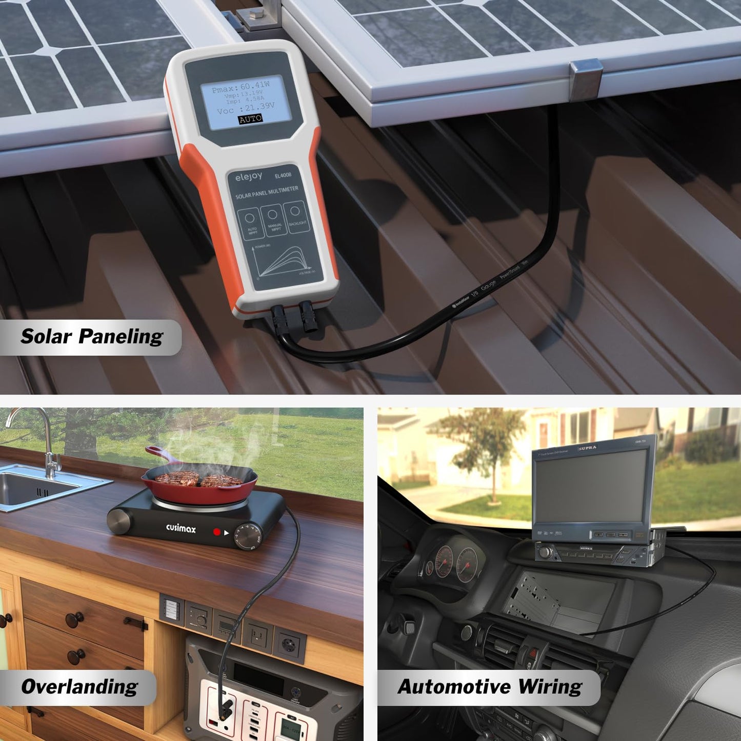 InstallGear 1/0 Gauge Wire (25ft) Copper Clad Aluminum CAA - Primary Automotive Wire, Car Amplifier Power & Ground Cable, Battery Cable, Car Audio Speaker Stereo, RV Trailer Wiring Welding Cable 1/0ga