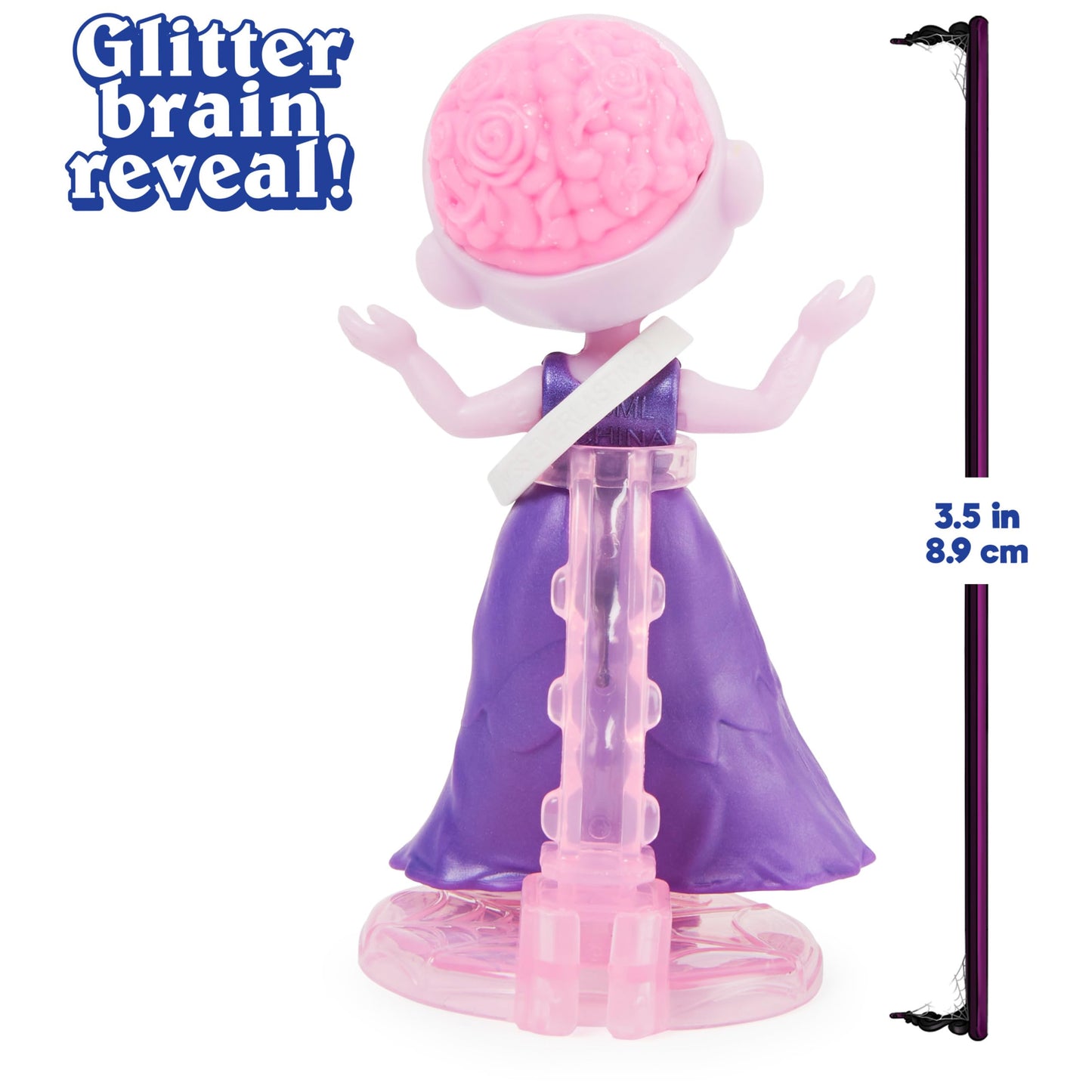 Zombaes Forever, Surprise Collectible Zombie Figure, Doll Accessories & Coffin (Styles May Vary), 3.5-inch, Girls Gifts, Kids Toys for Girls