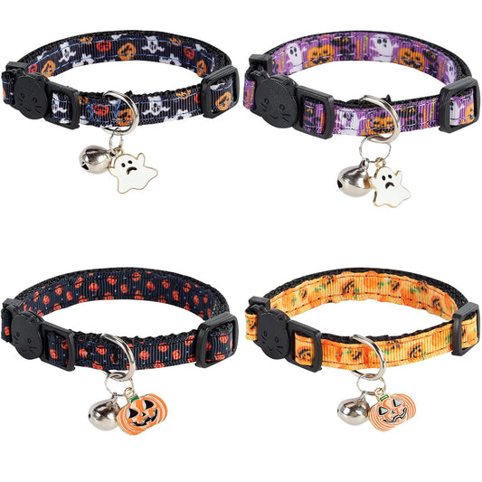 Yizepet Cat Collars with Bells, Breakaway Kitten Collar, Cute Kitty Collar, Pet Supplies Accessories