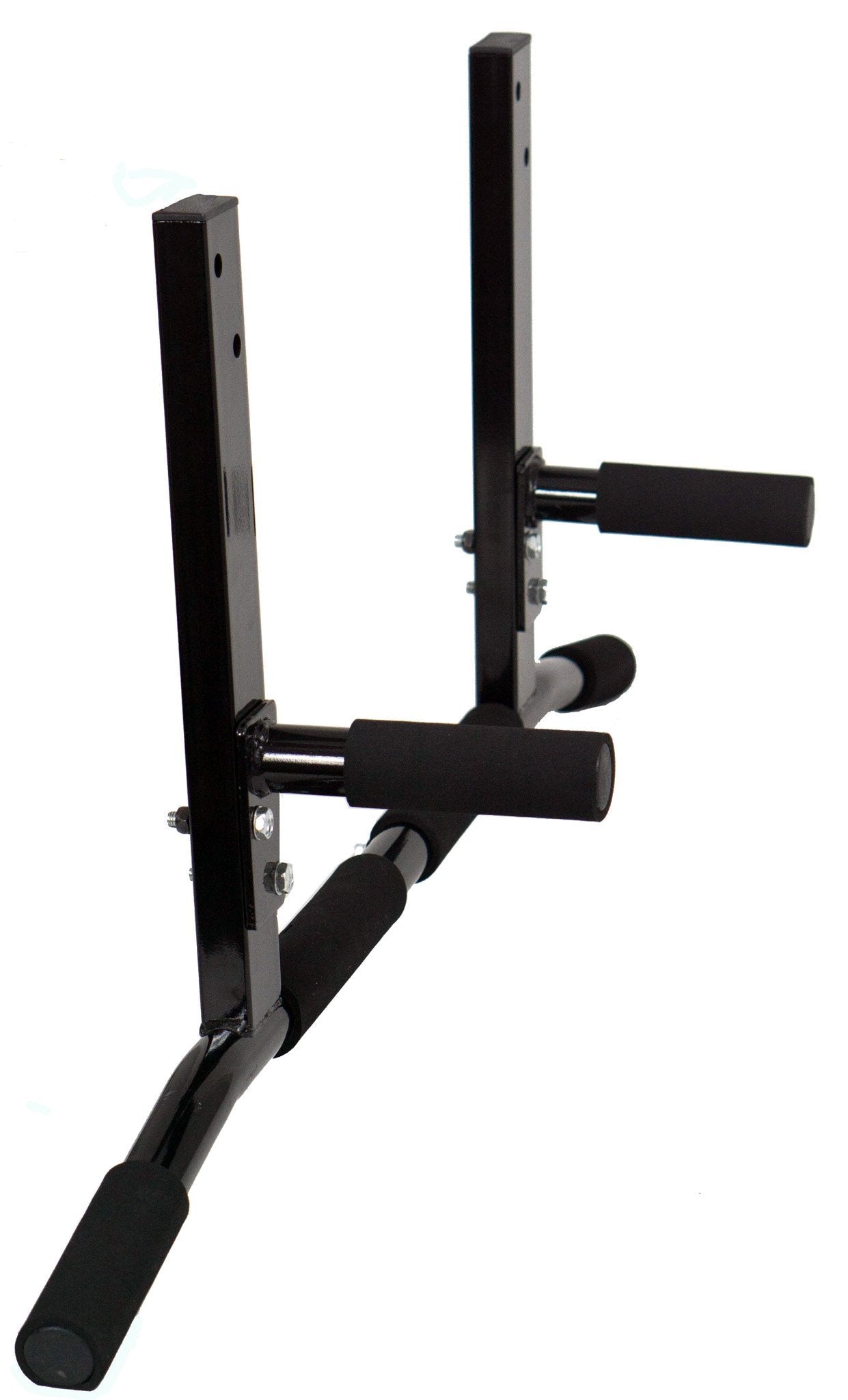 Iron Core Athletics Joist Mount Pull Up Bar with 2 Pull Up Assist Bands - Heavy Duty Joist Mounted Pull-Up/Chin Up Bar