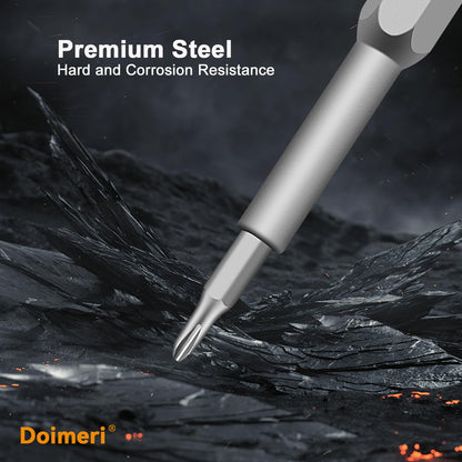 24-in-1 Small Precision Screwdriver Set, Made of Premium S2 Steel, Professional Mini Magnetic Repair Tool Kit by Doimeri