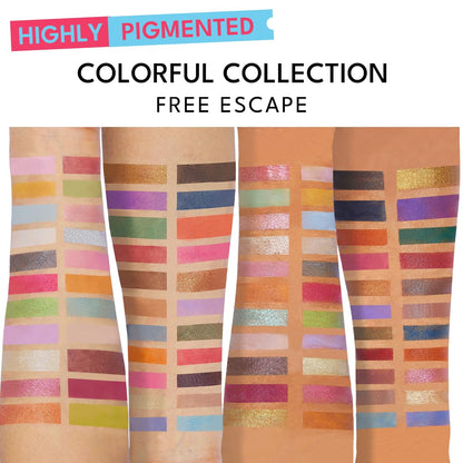 imakeupnow 45 Shades Eyeshadow Palette, Highly Pigmented Colorful Collection Makeup Palette, Matte Shimmer Metallic Glitter Eye Shadow For Long Lasting Eye Make Up