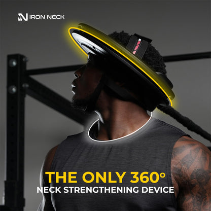 Iron Neck 3.0 Neck Trainer, Advanced Neck Strengthener, Exerciser and Rehabilitation Device to Relieve Pain, Improve Posture and Enhance Mobility