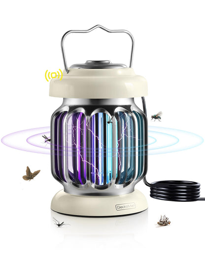 2-Pack Hybrid Spectrum, Dusk-to-Dawn Bug Zapper Outdoor Bug Zapper Indoor Bug Zapper Mosquito Repellent Outdoor Patio Mosquito Zapper Fly Zapper Fruit Fly Trap for Indoors Killer with Light Sensor