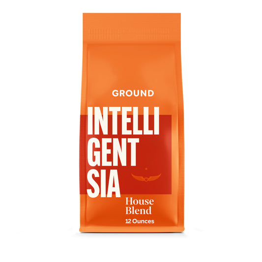 Intelligentsia Coffee, Light Roast Ground Coffee - House Blend 12 Ounce Bag