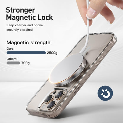 2025 Latest Magnetic Wireless Charger for iPhone: Mag Safe Charger Fast Charging Pad Compatible with iPhone 16 15 14 13 12 Pro Max Plus & Airpods 2 3 4Pro(3 Pack)