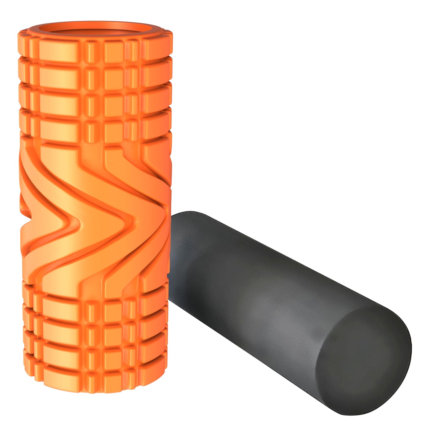 IRoller 2 in 1 Foam Roller, Textured Deep Massage Roller with Smooth Style Roller