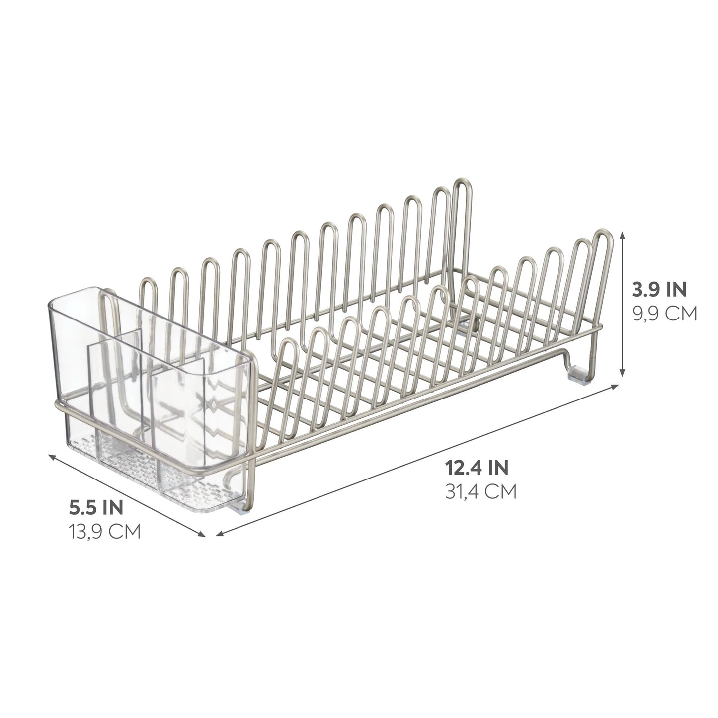InterDesign Classico Compact Dish Drainer