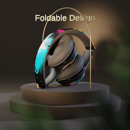 iJoy Disney Lilo & Stitch Bluetooth Over-Ear Headphones, Wireless Foldable Headset with Built-in Microphone for Adults and Kids, Comfortable Auriculares: Electronics