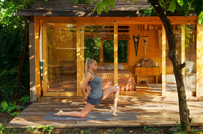 icyzone Workout Tank Tops for Women - Racerback Athletic Yoga Tops, Running Exercise Gym Shirts (M, Navy)