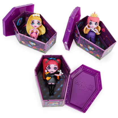 Zombaes Forever, Surprise Collectible Zombie Figure, Doll Accessories & Coffin (Styles May Vary), 3.5-inch, Girls Gifts, Kids Toys for Girls