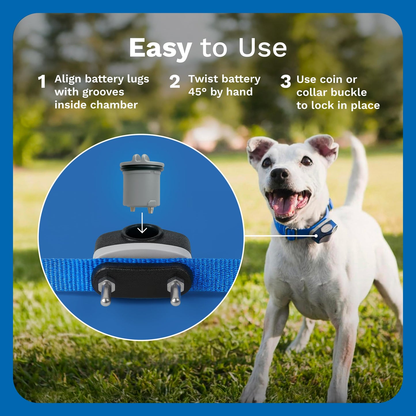 Invisible Fence Power Cap Battery; Battery for (2-Pack) Electric Collar Batteries for Dog Collars Original Brand Product, Dog Collar